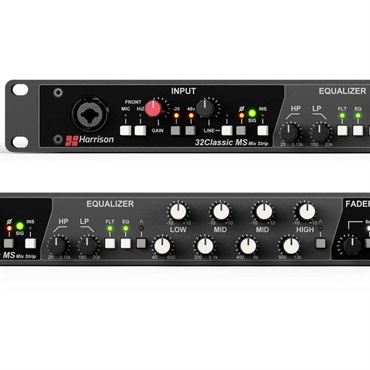 Harrison Audio 32classic MS(モノラル チャンネルストリップ)(マイクプリアンプ，４バンドパラメトリックEQ)(ハリソンオーディオ) 画像3