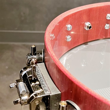 dw DRU23114SSN101 [Collector's PURE Purpleheart Pi Snare Drum / 14 × 3.14 / Natural Satin Oil w/Black Nickel Hardware] 画像6