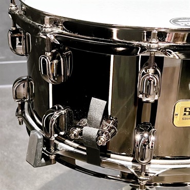 TAMA USED 中古 LBR1465 [S.L.P. -Sound Lab Project- / Black Brass 14×6.5] 画像2