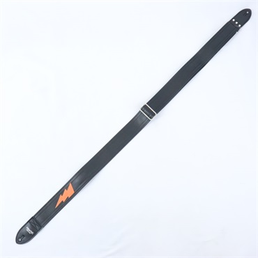 Couch Guitar Strap LIGHTNINGBOLT BLACK/ORANGE 画像3