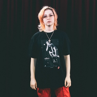 Ikebe Original Keith Photo by Mikio Ariga Tokyo Japan 1990 S/S Tee Black-M 画像1
