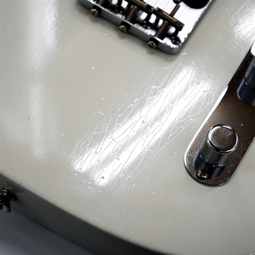 Fender Custom Shop 1959 Telecaster Journeyman Relic Aged Olympic White 【S/N R141829】 画像9
