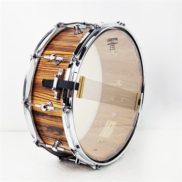Inami Custom Drums ICD Zebra/Oak Mix Stave Snare Drum 14×5.5【MADE IN JAPAN】 画像4