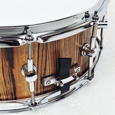 Inami Custom Drums ICD Zebra/Oak Mix Stave Snare Drum 14×5.5【MADE IN JAPAN】 画像6