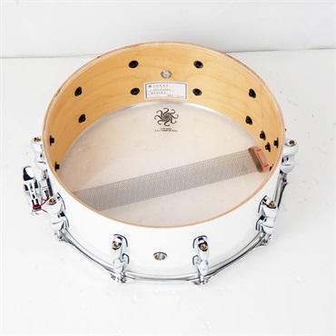 SAKAE OSAKA HERITAGE SD1455MA/M-RB [Maple Snare Drum 14×5.5 - Pearl White]【店頭展示特価品】 画像8