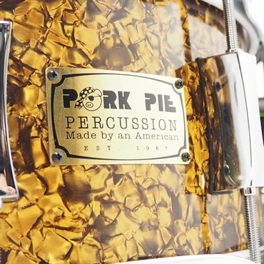 PORK PIE 【創業50周年大決算SALE】8ply Maple Snare Drum 14×6 - Root Beer Pearl Wrap 画像2