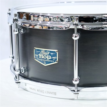 BONNEY DRUM JAPAN BOP Snare Drum 14''×6'' - Beetle Black【石若 駿プロデュース】 画像1