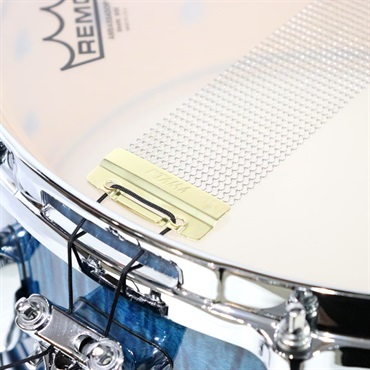 TAMA TMS1465DR-OLC [STAR Maple 14''×6.5'' Snare Drum - Ocean Blue Curly Maple]【Made in Japan】 画像9