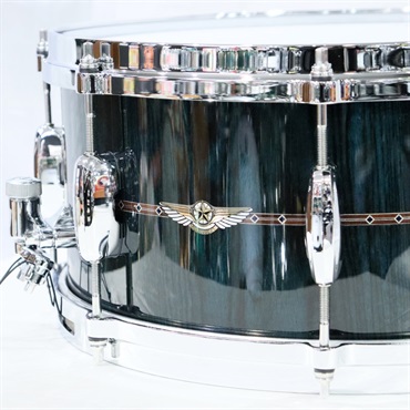 TAMA TBS1465DC-DKG [STAR Buniga 14''×6.5'' Snare Drum - Dark Green Cordia]【Made in Japan】 画像1