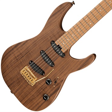 Charvel Pro-Mod DK22 SSS 2PT CM Mahogany with Walnut (Natural/Caramelized Maple) 画像2