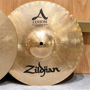 Zildjian USED 中古 K Zildjian Hihat Top 13 & A Custom Mastersound Hihat Bottom 13pr [760g/1025g] 画像2