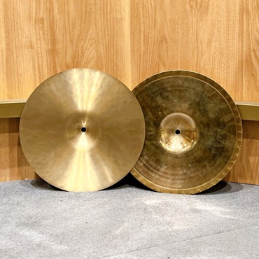 Zildjian USED 中古 K Zildjian Hihat Top 13 & A Custom Mastersound Hihat Bottom 13pr [760g/1025g] 画像3