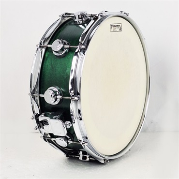 dw USED 中古 Collector's Maple 14×5 Snare Drum -Emerald Satin Oil- 画像3