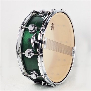 dw USED 中古 Collector's Maple 14×5 Snare Drum -Emerald Satin Oil- 画像4