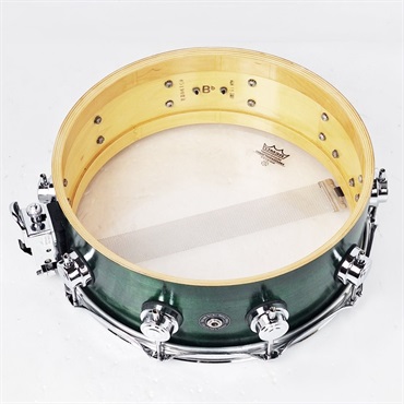 dw USED 中古 Collector's Maple 14×5 Snare Drum -Emerald Satin Oil- 画像8