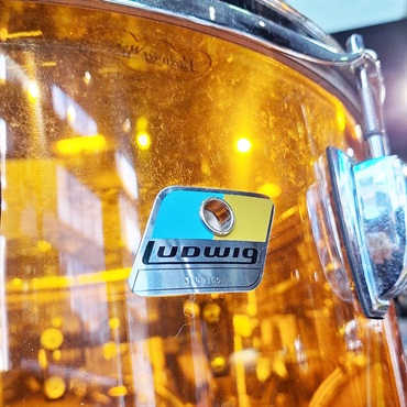 Ludwig USED 中古 Amber Vistalite 3pc Drum Kit [22BD.16FT.12TT/ファイバーケース付属] 画像3
