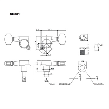 GOTOH SG381-07/GG-L6 (GG) 画像2