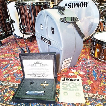 SONOR USED 中古 OOAK15-1407SDWD BC [2015：One of A Kind Snare Drum　14×7 - Black Chacate] 【全世界80台限定モデル】 画像10