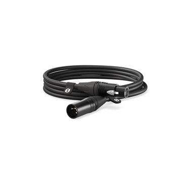 RODE XLR-3(3.0m)(ブラック)(ロード)(XLR ケーブル) 画像1