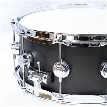 dw DRSO0614SSC107 [Collector's Pure Maple Snare Drum Standard Shell 14''×6'' - Ebony Satin Oil] 画像4