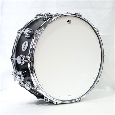 dw DRSO0614SSC107 [Collector's Pure Maple Snare Drum Standard Shell 14''×6'' - Ebony Satin Oil] 画像5