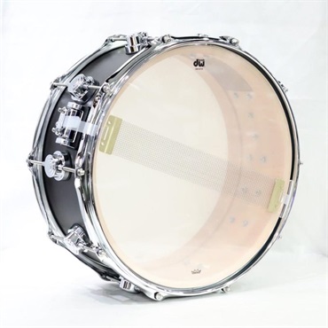 dw DRSO0614SSC107 [Collector's Pure Maple Snare Drum Standard Shell 14''×6'' - Ebony Satin Oil] 画像6