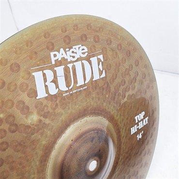 PAiSTe USED 中古 RUDE HiHat 14 Pair [Top:886g/Bottom:1164g] 画像4