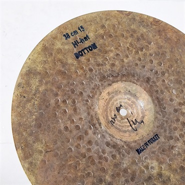 Bosphorus USED 中古 Master Vintage HiHat 15 pair [Top:1072g/Bottom:1280g] 画像10