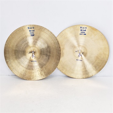 Bosphorus USED 中古 Traditional Series Hihat Dark 15 Pair [Top:988g/Bottom:1212g] 画像1