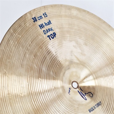 Bosphorus USED 中古 Traditional Series Hihat Dark 15 Pair [Top:988g/Bottom:1212g] 画像7