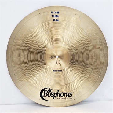 Bosphorus USED 中古 Traditional Series Ride Thin 22 [リベットホール×8ヶ所あり/2248g] 画像1