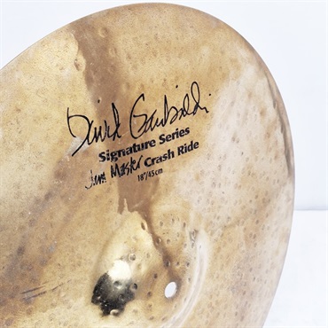 SABIAN USED 中古 Jam Master Crash Ride 18 [David Garibaldi Signature/1726g] 画像3