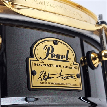 Pearl USED 中古 SF1465 [Steve Ferrone Signature Model 14×6.5- Black Nickel Over Brass-] 画像2