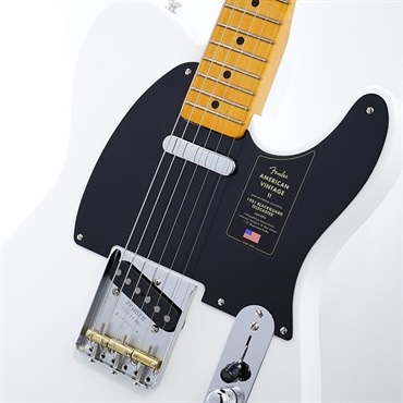 Fender USA Limited Edition American Vintage II 1951 Telecaster (Prototype White/Maple) 【The Spring Summer 2026 Campaign】 画像3