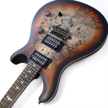 P.R.S. SE Custom 24-08 Poplar Burl Limited Edition (Charcoal Cherry Midnight Burst) 画像5