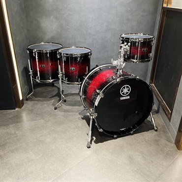 YAMAHA USED 中古 LIVE CUSTOM HYBRID OAK 4pc Drum Kit [22''BD，16''FT，14''FT，12''TT，/UZU Magma Sunburst]【値下げしました！】 画像1