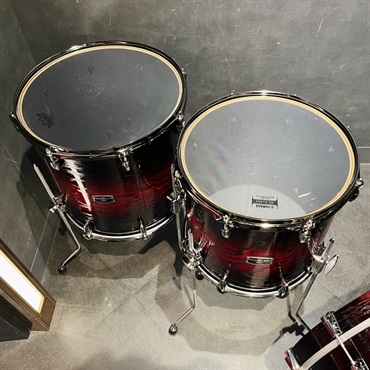 YAMAHA USED 中古 LIVE CUSTOM HYBRID OAK 4pc Drum Kit [22''BD，16''FT，14''FT，12''TT，/UZU Magma Sunburst]【値下げしました！】 画像4