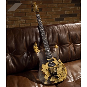 Ibanez Ikebe 50th Anniversary j-custom IKRG50TH Buckeye Burl (Smoke Reisn) SN.A25307 画像1