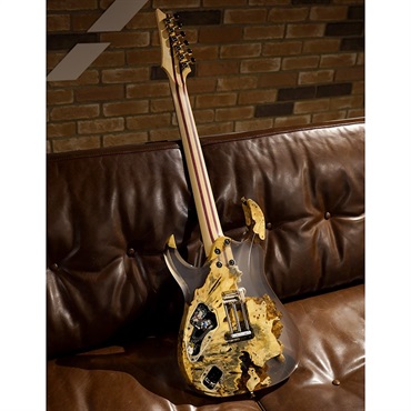Ibanez Ikebe 50th Anniversary j-custom IKRG50TH Buckeye Burl (Smoke Reisn) SN.A25307 画像2
