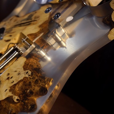 Ibanez Ikebe 50th Anniversary j-custom IKRG50TH Buckeye Burl (Smoke Reisn) SN.A25307 画像6