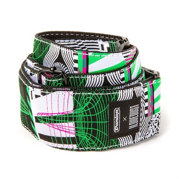 Dunlop (Jim Dunlop) I Love Dust Jacquard Straps TEMPEST FUZZ (ILD16) 画像1