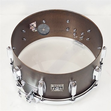 TAMA USED 中古 BB-156 [TAMA 50th Mastercraft THE BELL BRASS 14×6.5] 【MADE IN JAPAN】 画像8