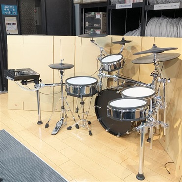 Roland USED 中古 TD-50KV with KD-220 & MDS-50KV [シンバルパッド×1増設済み/スネアスタンド・ハイハットスタンド付属] 画像2