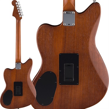 Fender Acoustics Acoustasonic Standard Jazzmaster (Honey Burst) 画像1