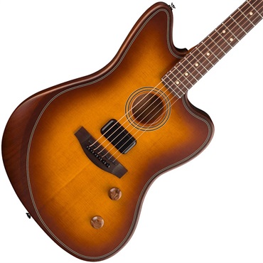 Fender Acoustics Acoustasonic Standard Jazzmaster (Honey Burst) 画像2