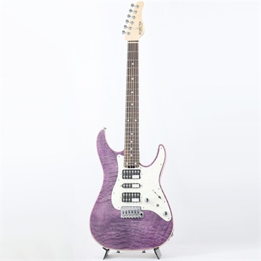 SCHECTER SD-2-24-AL-VTR (See-thru Purple/Rosewood) 画像1