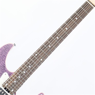SCHECTER SD-2-24-AL-VTR (See-thru Purple/Rosewood) 画像5