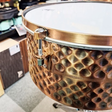 TOCA USED 中古 Pro Line Hand Hammered Steel Timbale Set [スタンド付属/Black Copper Finish] 画像7
