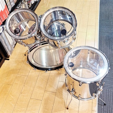 Ludwig 【VINTAGE】1978～79s Stainless Steel 4pc Drum Set [22BD.12TT.13TT.16FT/樹脂製ハードケース付属] 画像4