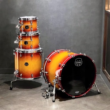 MAPEX SE529XBPO [SATURN EVOLUTION BIRCH-WALNUT DRUM SET SHELL PACK/22BD・10TT・12TT・16FT][Exotic Sunburst Lacquer]【イベント使用特価品】 画像7